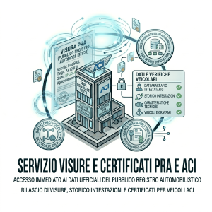 Visura Veicolo Completa (ACI + PRA)