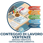 Conteggi Lavoro – Vertenze