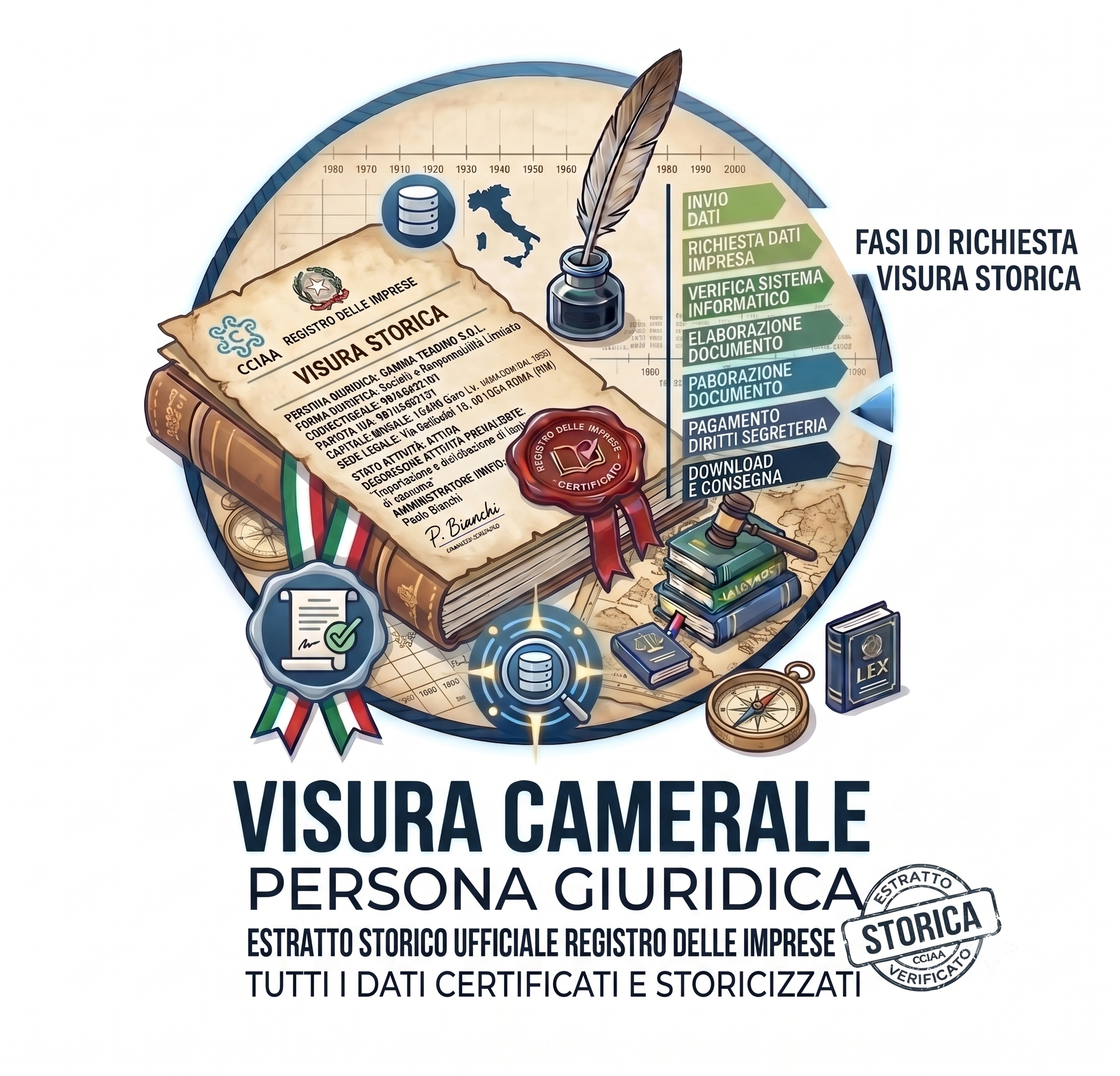 vis pers storica Visura Camerale Storica Persona Giuridica